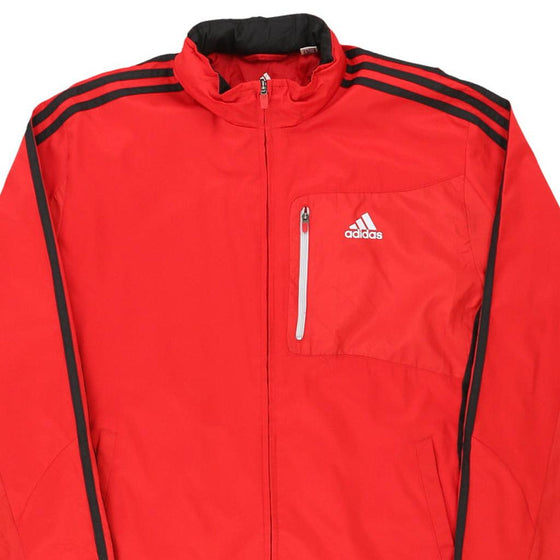 Vintage red Adidas Jacket - mens medium