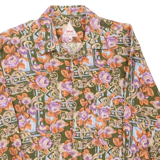 Vintage multicoloured Compagnie Patterned Shirt - mens medium