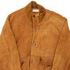 Vintage brown Living World Suede Jacket - mens medium