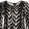 Vintage black & white Just Cavalli Blouson Dress - womens medium