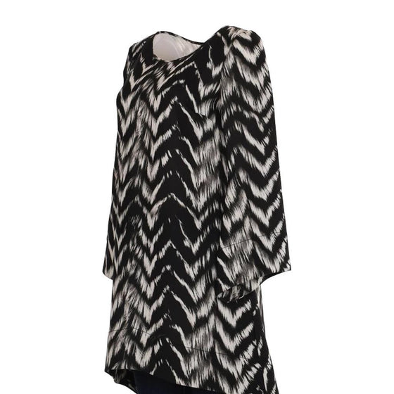 Vintage black & white Just Cavalli Blouson Dress - womens medium