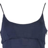 Vintage navy Cheap & Chic Moschino Strap Top - womens large