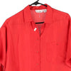 Vintage red Laura Mae Short Sleeve Shirt - womens medium