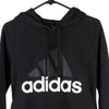 Vintage black Age 12-14 Adidas Hoodie - girls medium