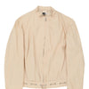 Gianfranco Ferre Jeans Jacket - Small Beige Nylon