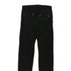 Just Cavalli Trousers - 34W UK 12 Black Cotton