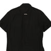 Vintage black Armani Exchange Short Sleeve Shirt - mens medium