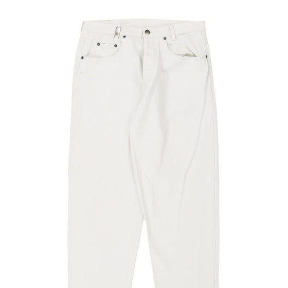 Kenzo Jeans - 33W UK 16 White Cotton