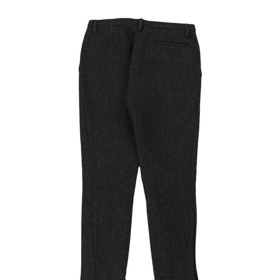 Prada Flared Trousers - 29W UK 10 Black Wool