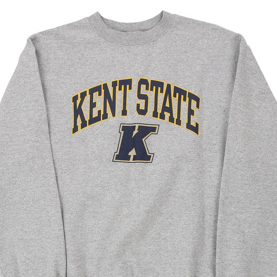 Vintage grey Kent StAte Champion Sweatshirt - mens medium