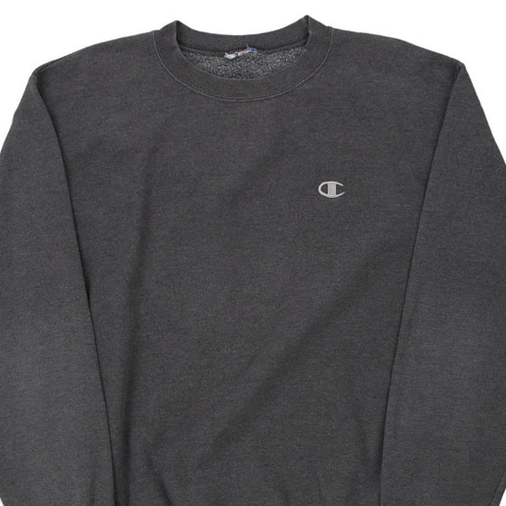 Vintage grey Champion Sweatshirt - mens medium