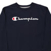 Vintage navy Champion Sweatshirt - mens x-large