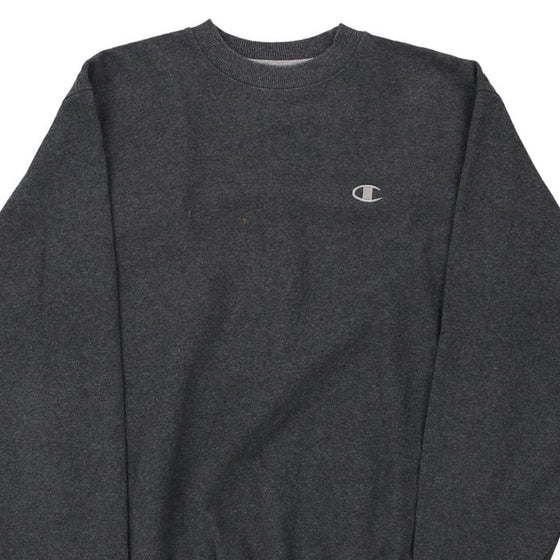 Vintage grey Champion Sweatshirt - mens medium