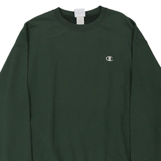 Vintage green Champion Sweatshirt - mens xx-large