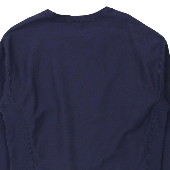 Vintage navy Reverse Weave Champion Sweatshirt - mens large