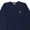 Vintage navy Russell Athletic Sweatshirt - mens large