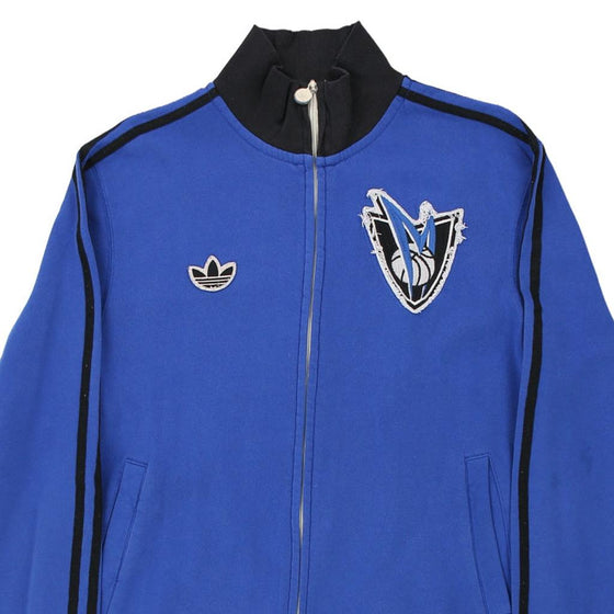 Vintage blue Adidas Zip Up - mens medium