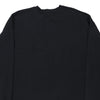 Vintage black Russell Athletic Sweatshirt - mens x-large