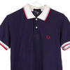 Vintage navy Fred Perry Polo Shirt - mens medium