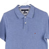 Vintage blue Tommy Hilfiger Polo Shirt - mens small