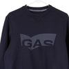 Vintage navy Gas Sweatshirt - mens medium