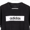 Pre-Loved black Adidas T-Shirt - mens large