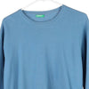 Vintage blue Benetton Jumper - womens large