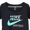 Pre-Loved black Nike T-Shirt - womens medium