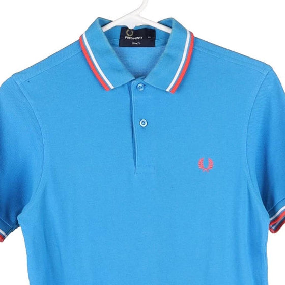 Vintage blue Fred Perry Polo Shirt - mens x-small