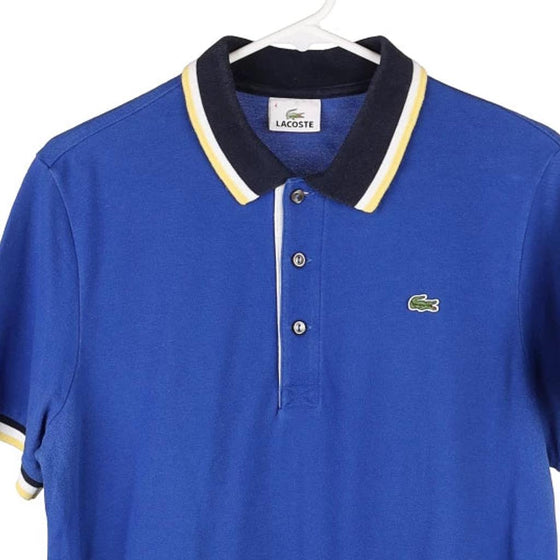 Vintage blue Lacoste Polo Shirt - mens medium