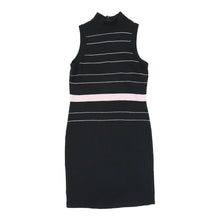  Vintage The Michael Collection Midi Dress - Small Black Cotton midi dress The Michael Collection   