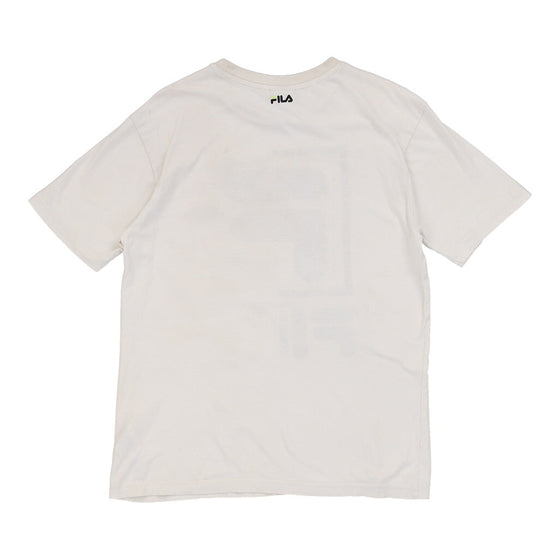 Vintage Fila T-Shirt - XS White Cotton t-shirt Fila   