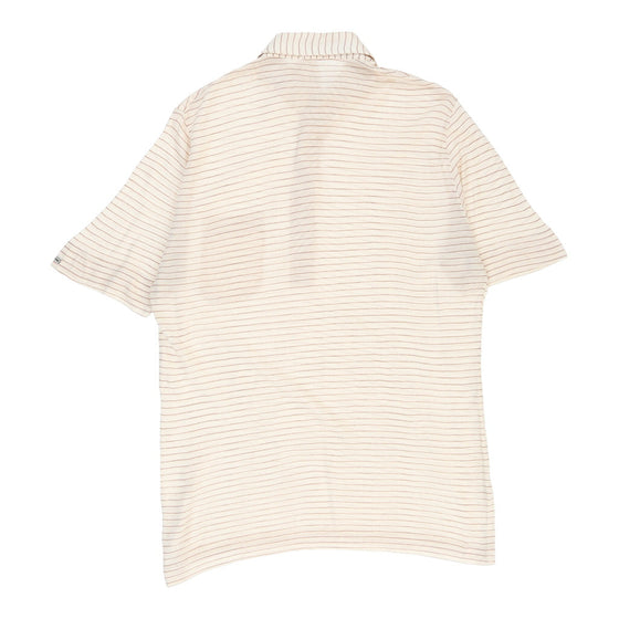 Vintage Kilt Polo Shirt - Large Cream Acrylic polo shirt Kilt   