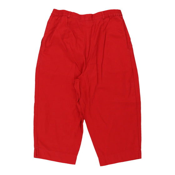 Vintage Marco Pecci Trousers - 28W UK 10 Red Cotton trousers Marco Pecci   