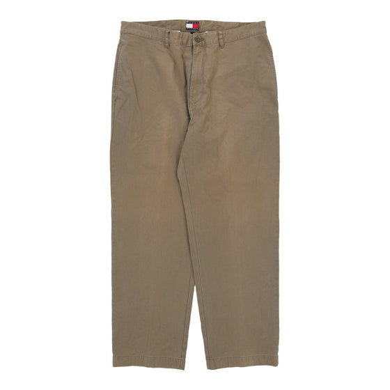 Tommy Hilfiger Chinos - 37W 30L Brown Cotton chinos Tommy Hilfiger   