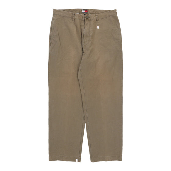 Tommy Hilfiger Chinos - 37W 30L Brown Cotton chinos Tommy Hilfiger   