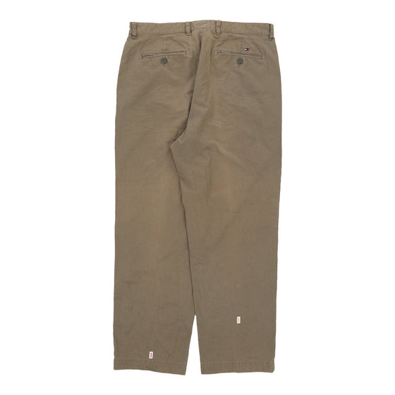 Tommy Hilfiger Chinos - 37W 30L Brown Cotton chinos Tommy Hilfiger   