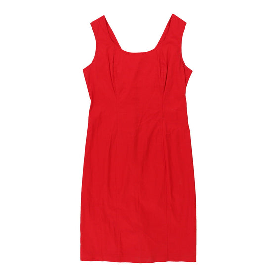 Vintage Unbranded Dress - Medium Red Cotton dress Unbranded   