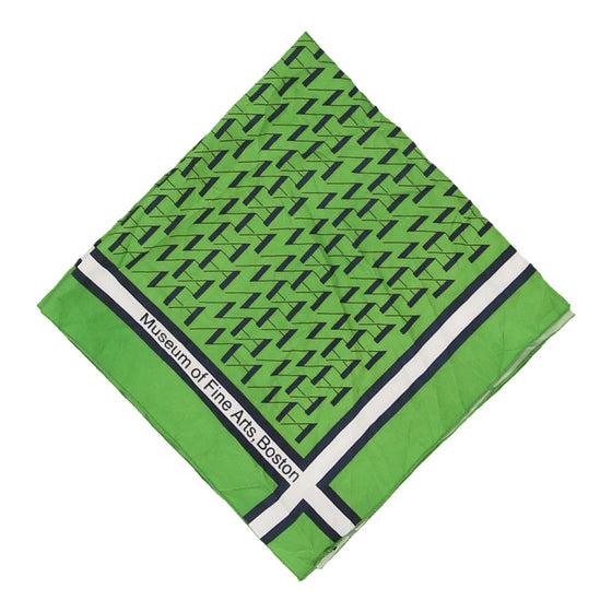 Museum of Fine Arts Bosoton Lasting Impressions Scarf - No Size Green Polyester scarf Lasting Impressions   