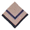 Stan Herman Polka Dot Scarf - No Size Beige Polyester scarf Stan Herman   