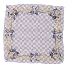  Wanli Checked Scarf - No Size Purple Polyester scarf Wanli   