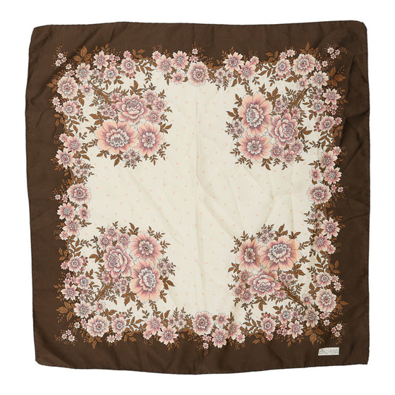 Desiree Floral Scarf - No Size Cream Polyester scarf Desiree   