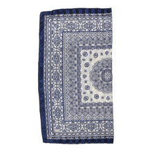  Mercan Scarf - No Size Blue Polyester scarf Mercan   