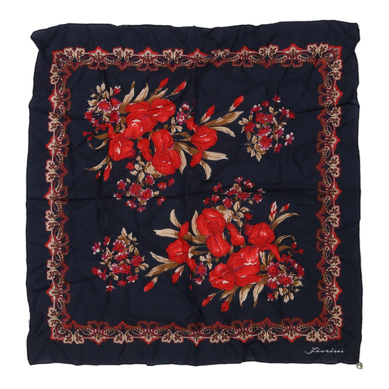 Gentilucci Floral Scarf - No Size Navy Polyester scarf Gentilucci   