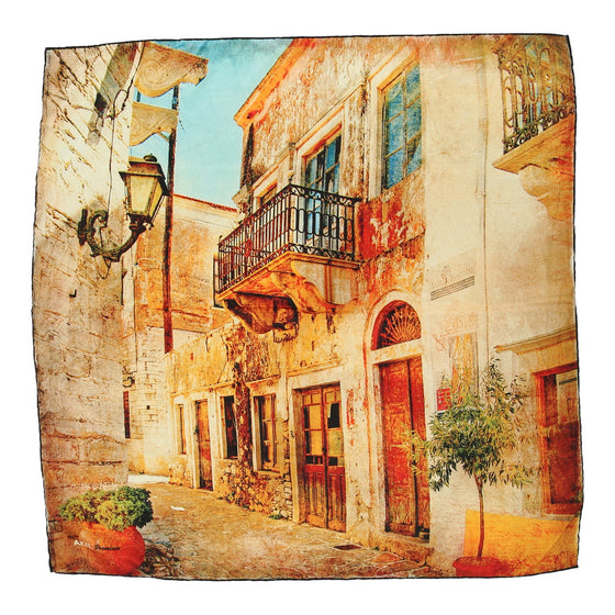 Akel Premium Scarf - No Size Beige Polyester scarf Akel Premium   