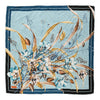 Avant Garde Milano Floral Scarf - No Size Blue Polyester scarf Avant Garde Milano   