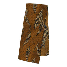  Savatina Animal Print Scarf - No Size Brown Polyester scarf Savatina   