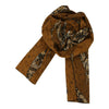 Savatina Animal Print Scarf - No Size Brown Polyester scarf Savatina   