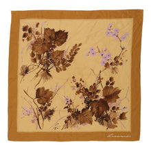  Leonardi Floral Scarf - No Size Beige Polyester scarf Leonardi   