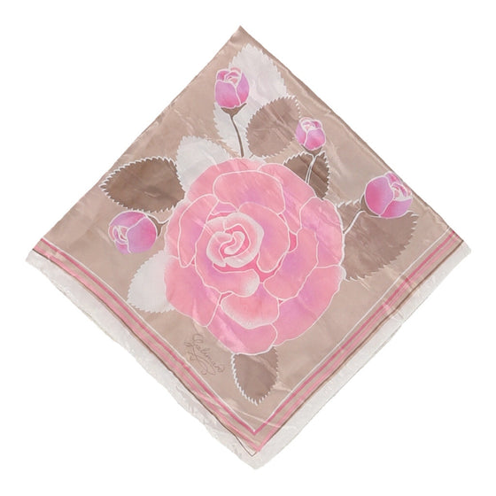 Galimaro Floral Scarf - No Size Pink Polyester scarf Galimaro   